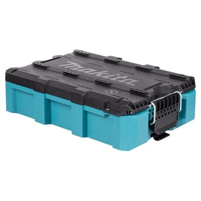 MAKITA Werkzeugbox "MAKTRAK M »P-91039« max.34kg, 18,41L, Copolymer-Kunststoff", türkis, B:38,7cm H:16,1cm T:56,2cm, Aufbewahrungsboxen, Effizientes Be- und Entladen mit dem MAKTRAK Koffer Sortiment