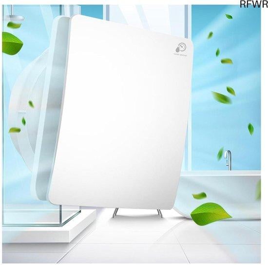 Badkamerventilator met vochtsensor voor badkamer afzuiging