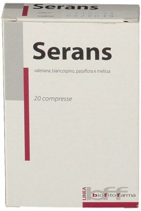 Anseris Farma Serans Distensivo Integratore Stress E Ansia 20cpr