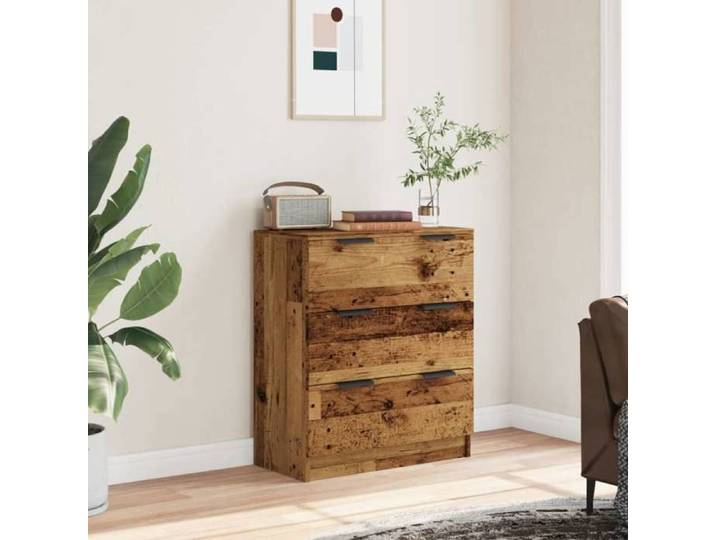 Bon plan  Buffet bahut vaisselier - JILI HOT - Buffet vieux bois 60x30x70cm - Bois d'ingénierie - commode Salon/Cuisine