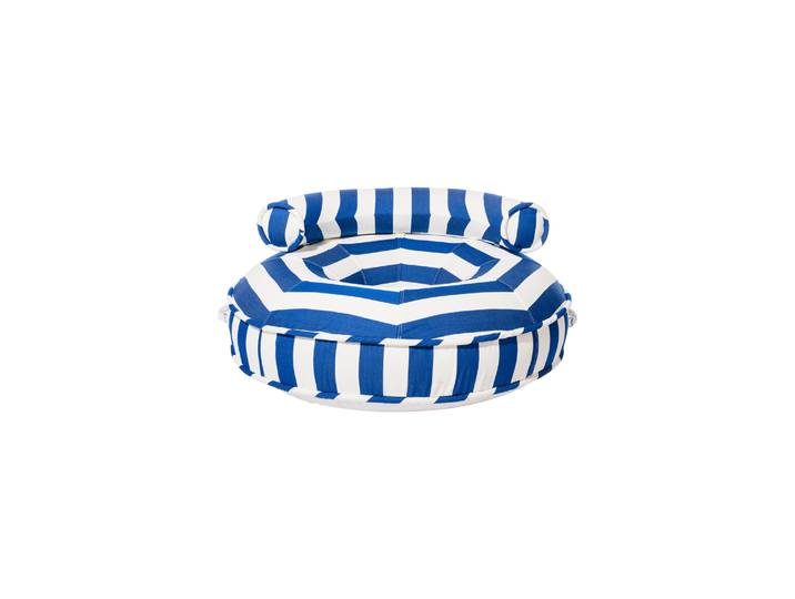 BUSINESS & PLEASURE - Pouf d'extérieur flottant Canvas - Bleu - Tissu outdoor Pleasuretex