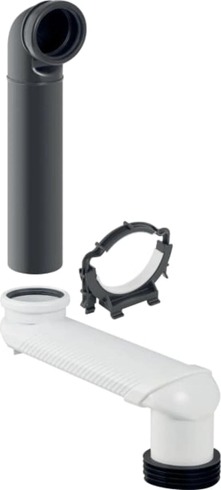 Geberit toiletvloerboogset Monolith, 1 stuk