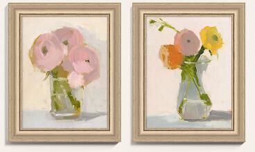 "Petal Bouquet Art - Canvas I, 26.25"" x 21.25"" - Ballard Designs"