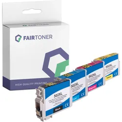 4er Multipack Set Kompatibel für Epson Expression Home XP-5100 (502XL) Druckerpatronen