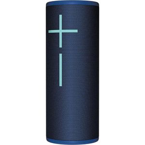 Ultimate-Ears Bluetooth-Lautsprecher MEGABOOM 4, blau, Wasserdicht IP67, 20h Akkulaufzeit, 36 W