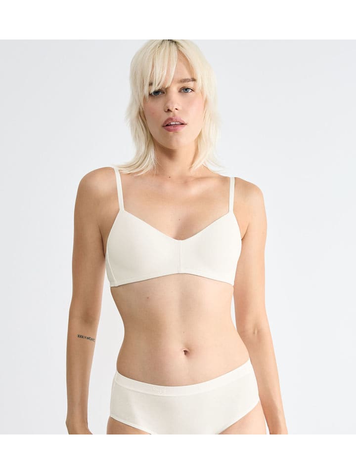 Sloggi Soft-BH ''Go Casual'' in Creme - L