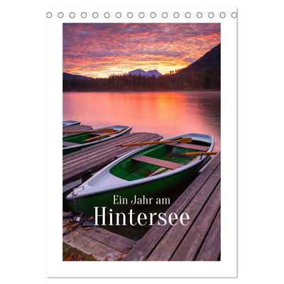 Ein Jahr am Hintersee (Tischkalender 2026 DIN A5 hoch), CALVENDO Monatskalender