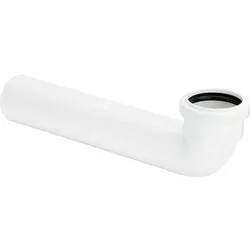 Viega Ablaufbogen 667368 DN 50 x 50 x 250 mm, 90°, Kunststoff weiß, mit Dichtung