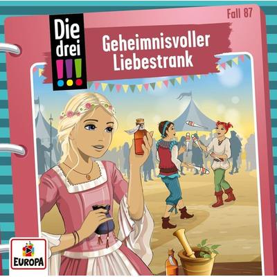 Die drei !!! 87: Geheimnisvoller Liebestrank - Ann-Katrin Heger, CD, 9783803267269