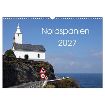 Nordspanien (Wandkalender 2027 DIN A3 quer), CALVENDO Monatskalender