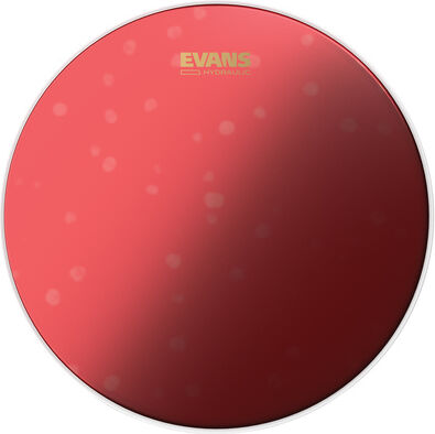 "Evans 13"" Hydraulic Red Snare Rouge"