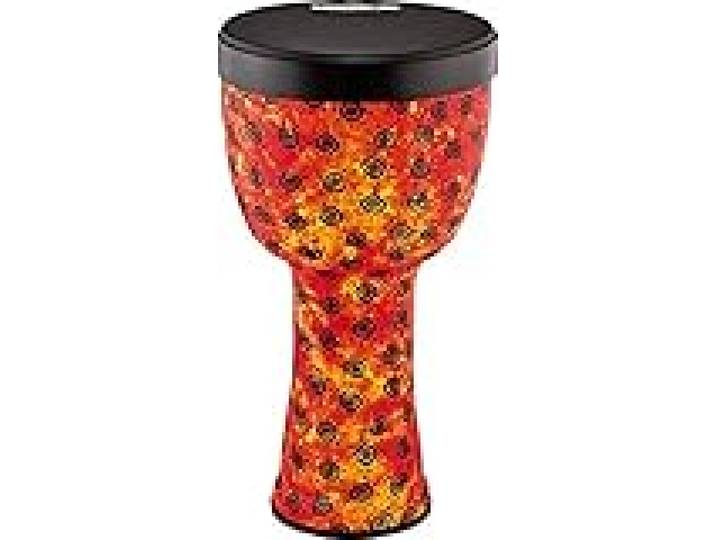 Meinl Percussion VivaRhythm Instrument Djembe – Très Grande Percussion à Main – Avec Peau Nappa – Diamètre 14 pouces – Plastique, Multicolore (VR-SDJPO14-NH)