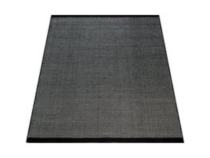 Tapis en laine Karma noir 140x200 cm