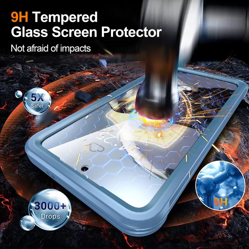 INF Coque de protection robuste pour Samsung Galaxy S25 Ultra