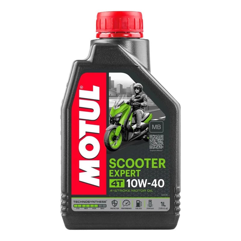 Huile moteur 4T Motul Scooter Expert 4T 10W40 MB 1L