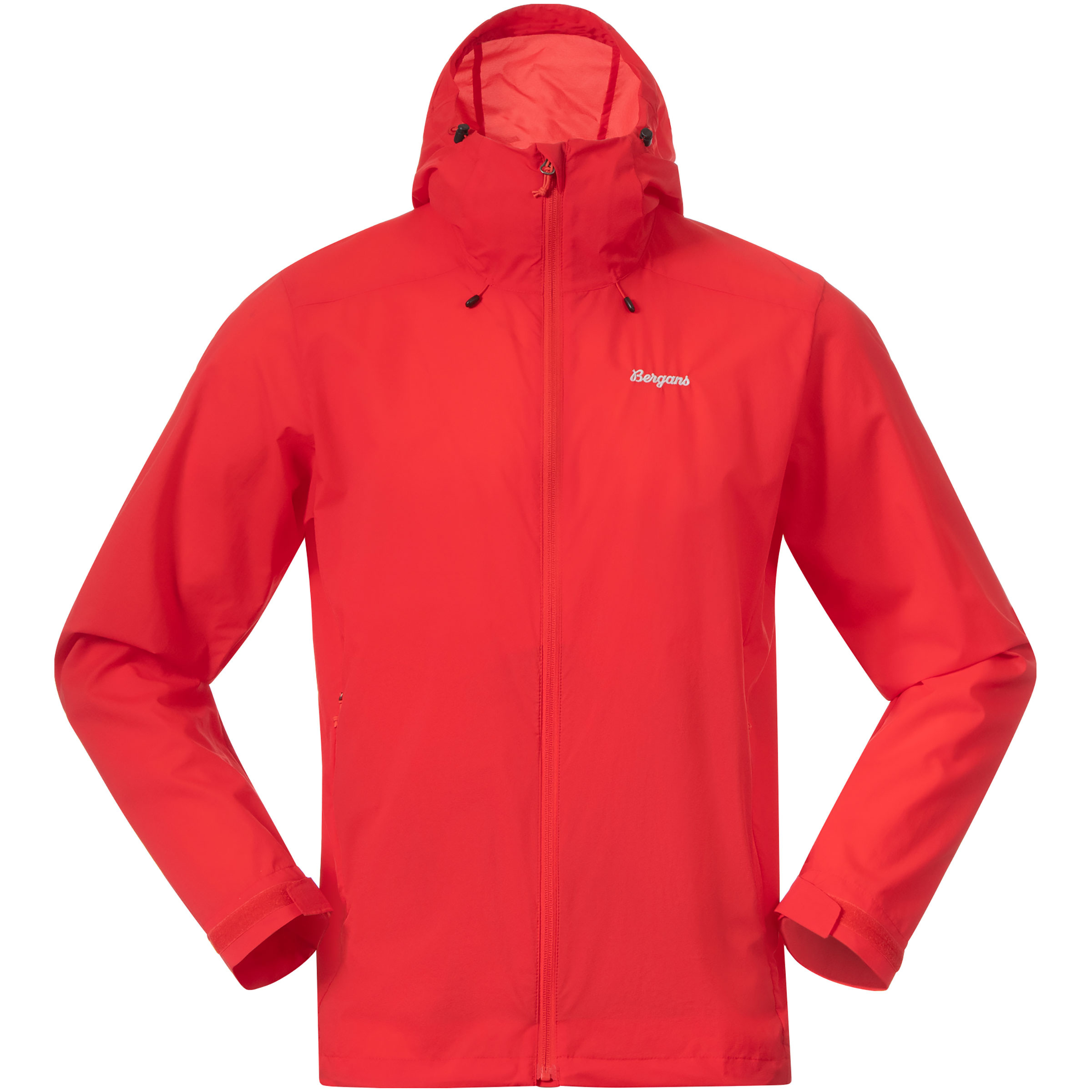 Bergans Rabot Windbreaker Herren Windbreaker rot Größe M Trekking Winddicht Wasserabweisend