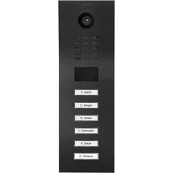 DoorBird D2106V IP Video Türsprechanlage – Titan-Optik (PVD)