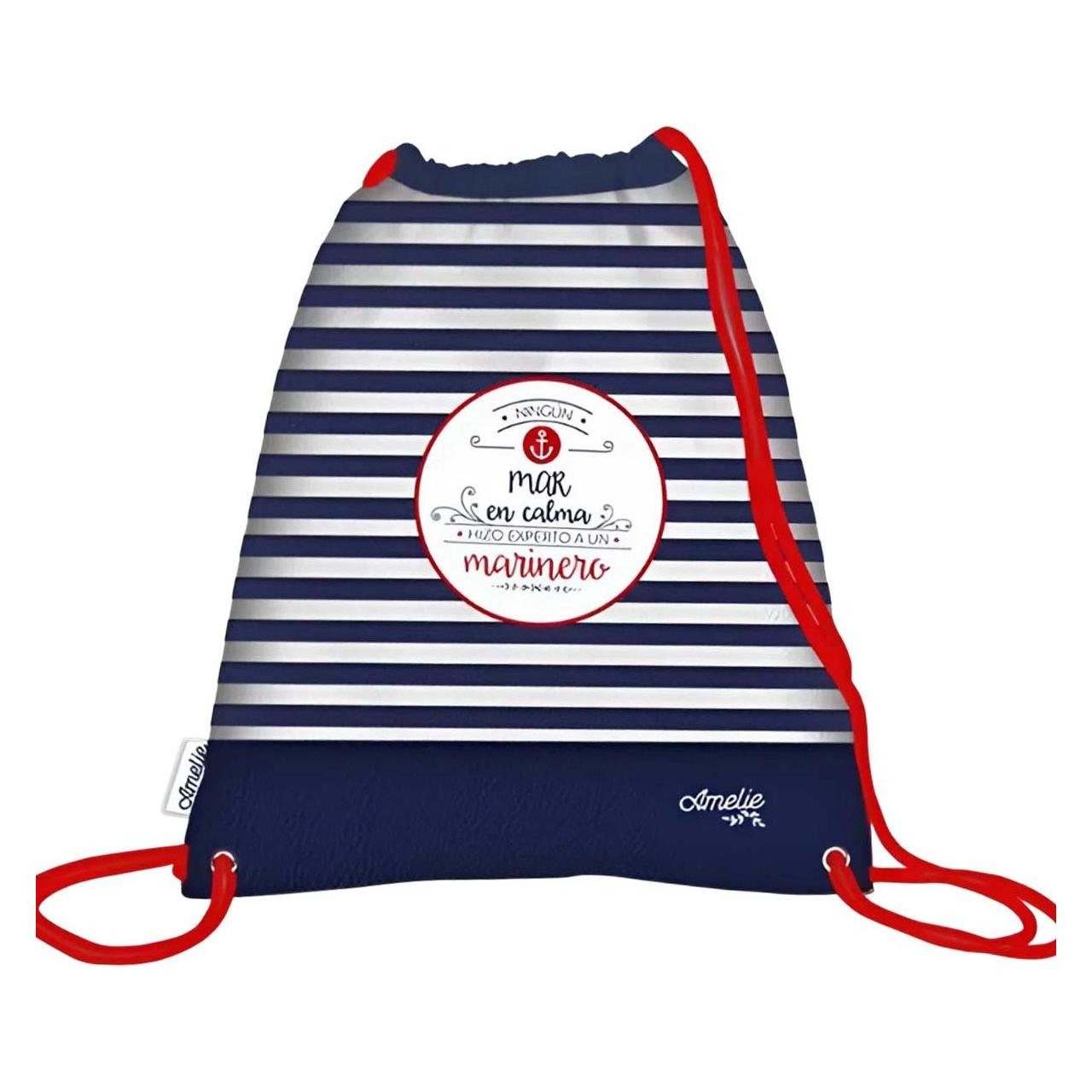 Amelie a backpack with cords from the Marinero collection (MARE0010)