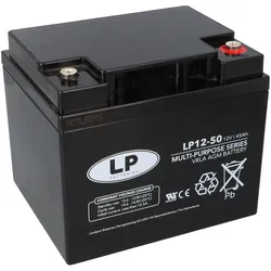 Landport LP12-50 T6 12V 45Ah AGM Bleiakku