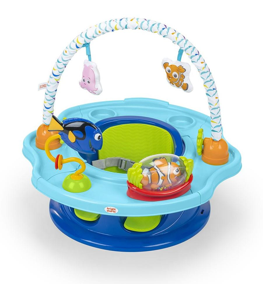 Bright Starts Disney Baby Nemo SuperSeat 3-in-1 babyzitje, blauw