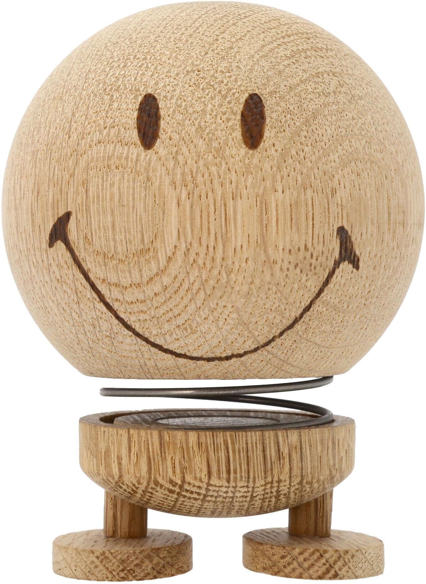 Dekofigur "Aufsteller Bumble Smiley", beige (nature), B:8,3cm H:9,5cm, Stahl, Dekofiguren, Dekofigur nature B/H/T: 8,3cm x 9,5cm