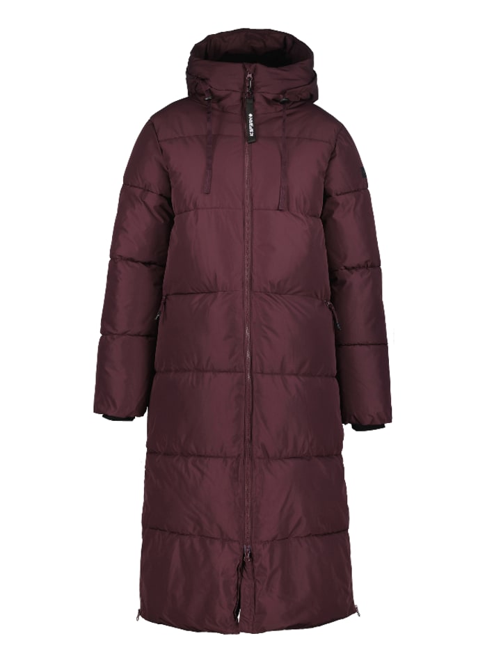 Icepeak Wintermantel "Addia" in Pflaume - 40