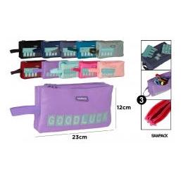 Sampack Piórnik trzykomorowy z uchwytem MIX (63883176)