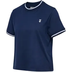 hummel hmlPULSE Retro T-Shirt Damen 7459 - dress blues S