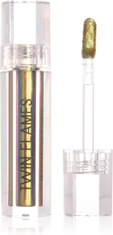 Danessa Myricks Beauty Twin Flames liquid glitter eyeshadow shade Olivine 2.5 ml
