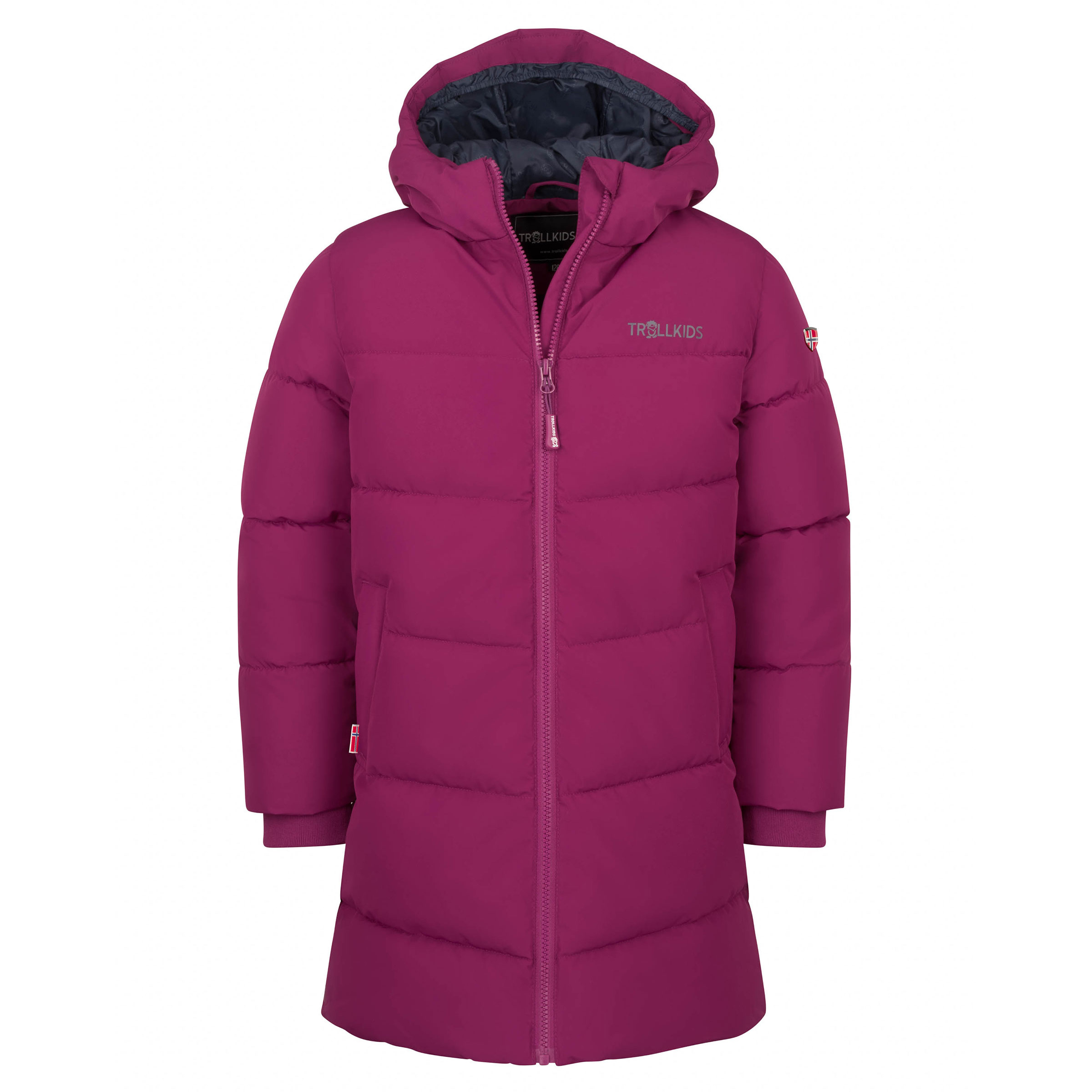 Trollkids Girls Aurland XT Mantel Kinder Winterjacke lila Größe 116 Lifestyle Wasserabweisend Wasserabweisend