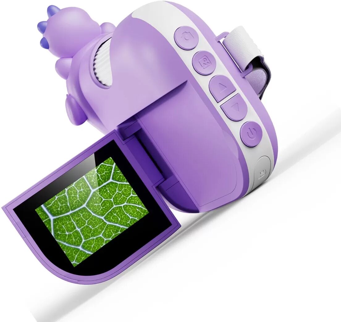 INF Microscope Numérique Portable avec Écran LED, Grossissement 1000x pour l'Éducation STEM des Enfants Violet