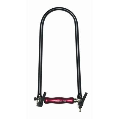PEBARO 750K - Profi-Laubsäge, Laubsägebogen mit verstellbarem Kunststoff-Spannhebel, Ausladung 320mm