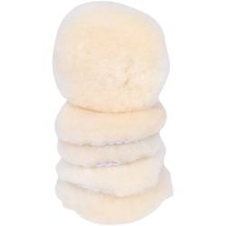 Polierpad Lammfell, Ø 80,0mm, 5er Pack KS Tools 515.5124