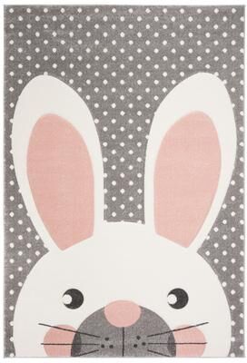 SAFAVIEH Carousel Kids Iginia Bunny Ears Rug