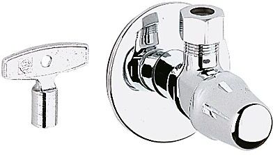 Grohe Eckventil Atlanta 22917000 chrom, Steckschlüssel-Oberteil