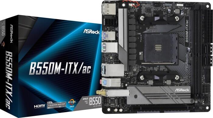 ASRock B550M-ITX/ac 90-MXBDH0-A0UAYZ