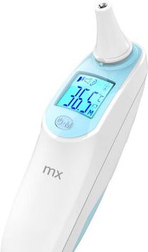 Mx Health Termómetro Digital 2 em 1 Ouvido e Testa 1 un