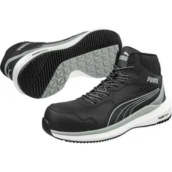 Sicherheitshochschuhe S3S "ZOOM BLACK MID" Motion PWR - 45 - schwarz