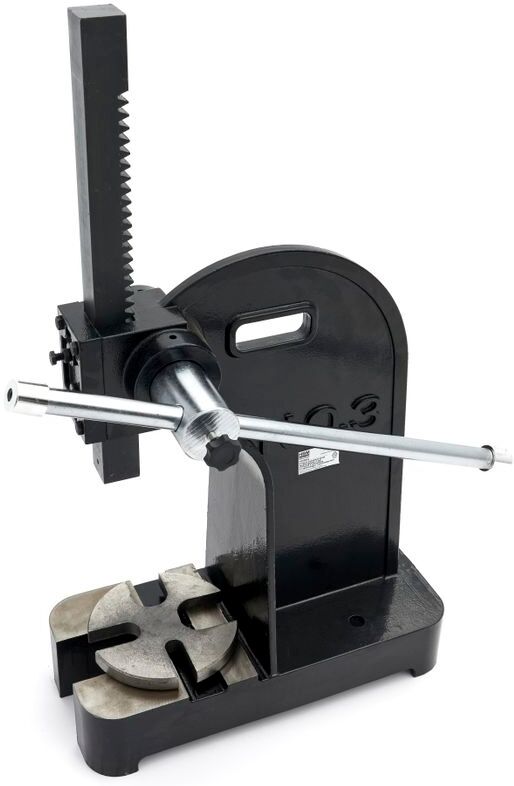 Pressa a cremagliera HBM da 3 tonnellate