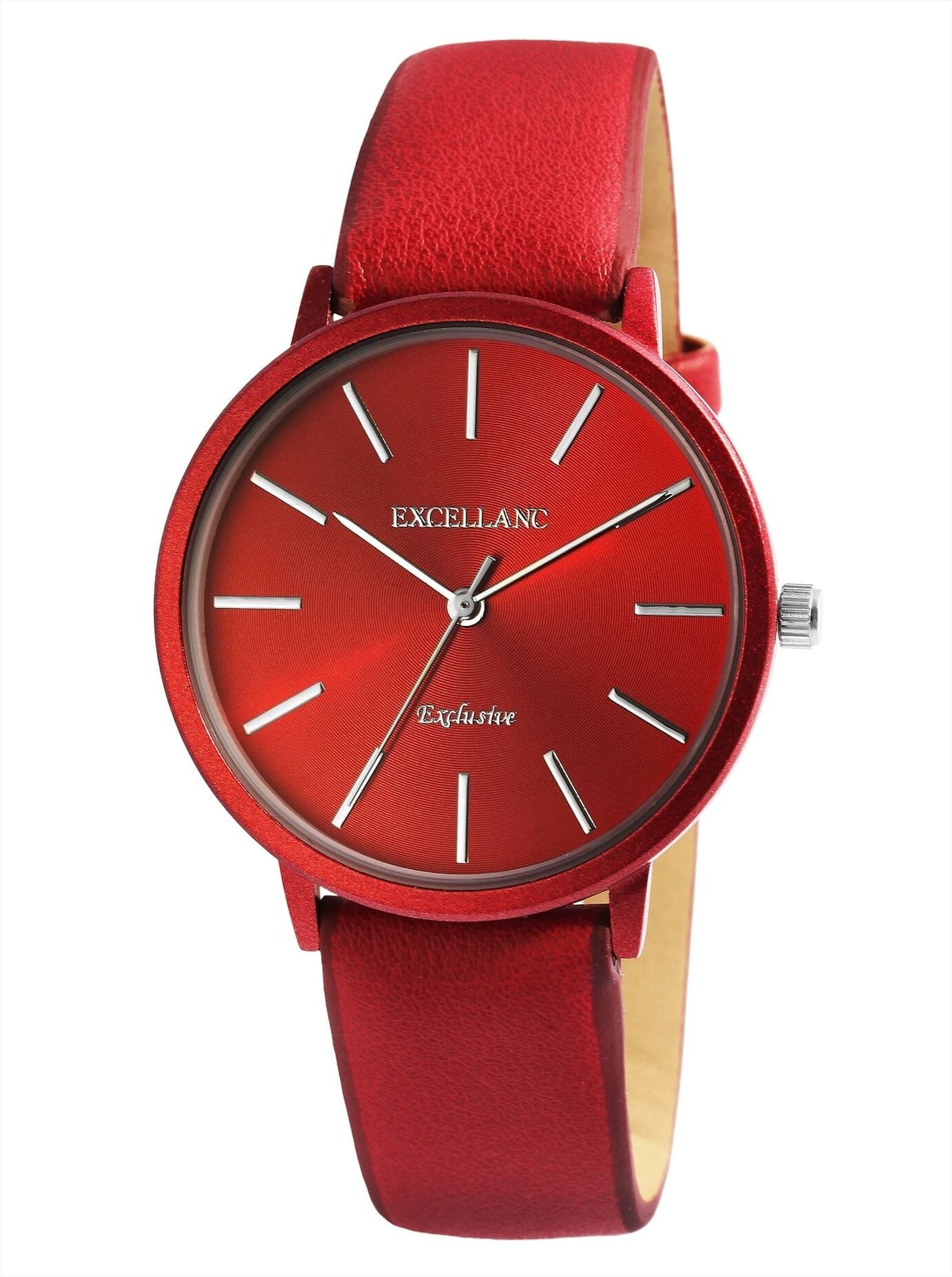 Quarzuhr, rot, Armbanduhren, Damen, Taschenuhr Quarzuhr