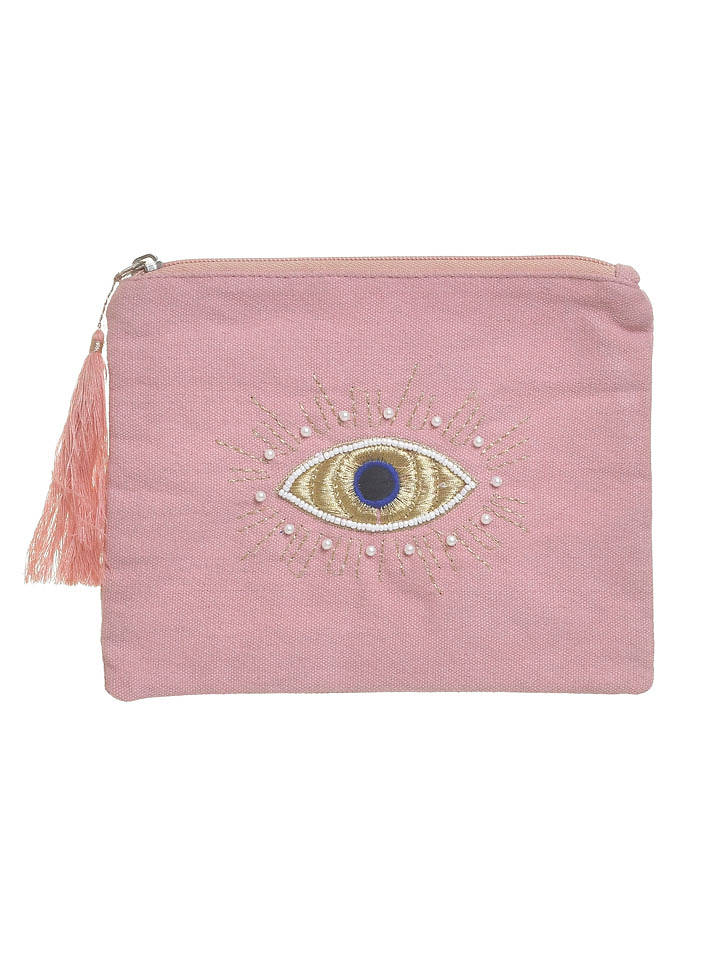 BLE Clutch in Rosa - (B)22 x (H)18 x (T)1 cm - onesize