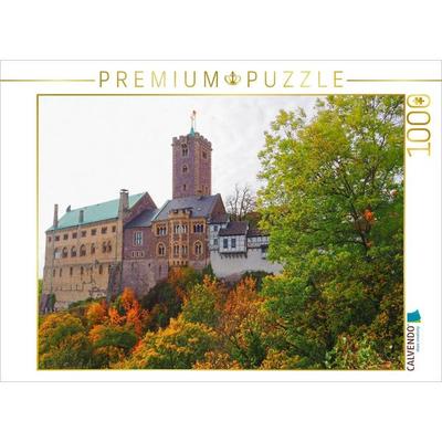 CALVENDO Puzzle Die Wartburg in Thüringen | 1000 Teile Lege-Größe 64x48cm Foto-Puzzle für glückliche Stunden