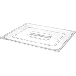 HENDI Gastronorm-Deckel, GN 2/1, Transparent, 650x530mm