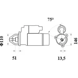 Starter MAHLE MS 462