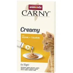 Animonda Carny Creamy Adult mit Huhn & Taurin 11x90 g