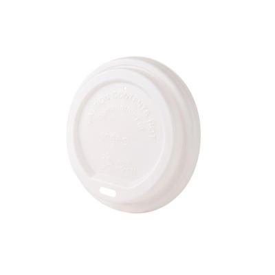 greenbox - CPLA-Deckel Ø 90 mm, weiß, Trinköffnung, 1000 St.