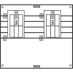 ABN PAR354N Sammelschienen-Feld 5-polig Luxemburg 355A mit 2x XUS6-00