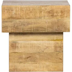 Basiclabel, Couchtisch + Beistelltisch, Balk (50 x 50 x 35 cm)