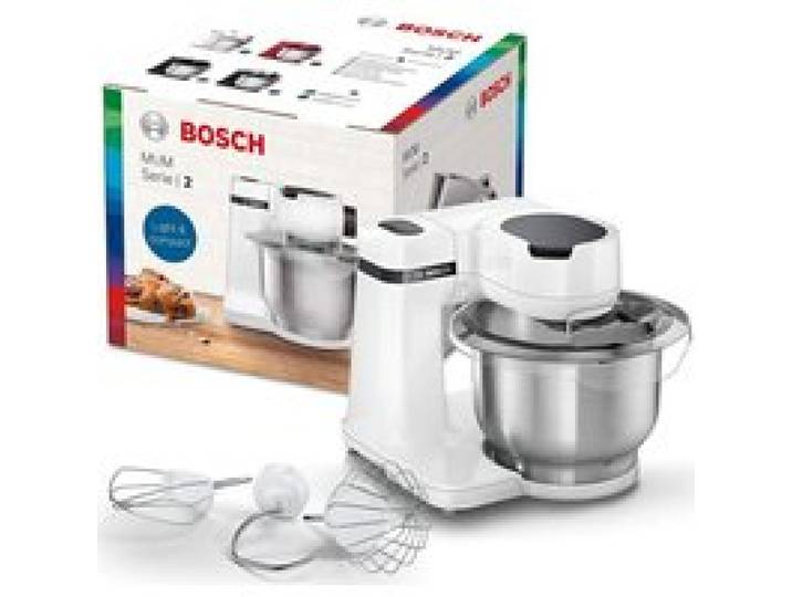 Robot Pâtissier MUMS2EW00 700W Mélange Homogène Kit Accessoires Pâtisserie Blanc
