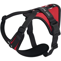 Julius-K9 K9 Longwalk light sele w/trackerpocket,Red,S (S, Hund, Spazieren), Halsband + Leine